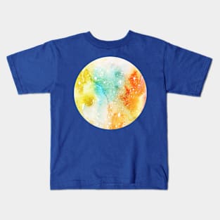 Watercolor abstract painting Kids T-Shirt